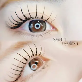 マツエク・マツパ saari eye lash staffのマツエク・マツパデザイン