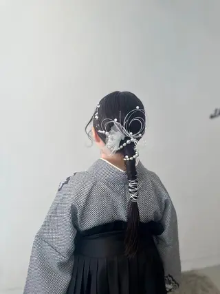 ヘアアレンジ ヘアメイク🌷 着付👘ハルのヘアスタイル