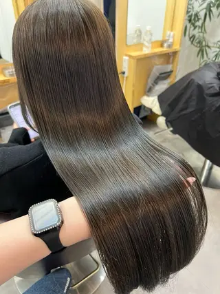 ロング レナ/原宿/レイヤー ダブルカラーのヘアスタイル