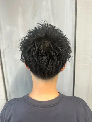 ショート メンズ TELA HAIR 副代表RIKUのヘアスタイル