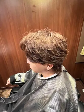 ミディアム 高橋 大輔のヘアスタイル