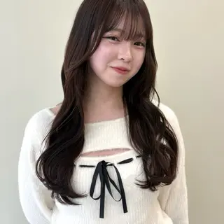 ロング カラー hana/艶髪 /透明感カラー🪞のヘアスタイル