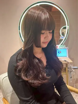 ロング 松村 碧のヘアスタイル