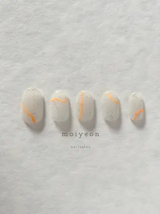 ネイル moiyeon🕊️ ｲﾁｶﾜｻｷｺのネイルデザイン