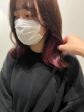 ミディアム カラー 韓国ヘア🇰🇷 RYOTAのヘアスタイル