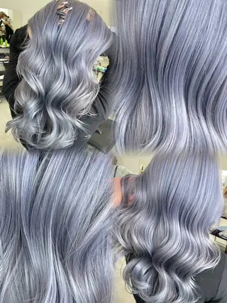 カラー 名古屋栄/ 複雑履歴   リカのヘアスタイル
