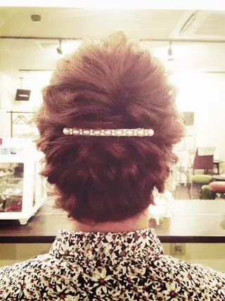 ヘアアレンジ ヘアセット CAnameのヘアスタイル