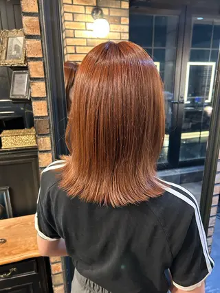 セミロング カラー 【透明感カラー】 harunaのヘアスタイル