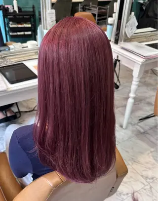 ロング レイヤー/顔周り /ボブ/銀座/サラのヘアスタイル