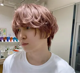 ショート カラー メンズ 浅野 匠のヘアスタイル