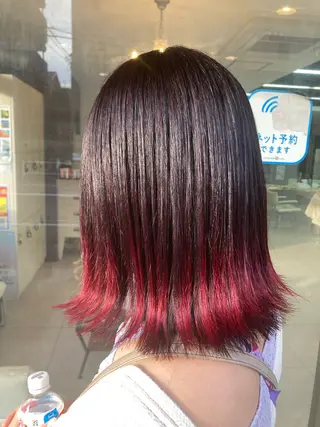 ミディアム 🫧ダメージレス🫧 松下のヘアスタイル