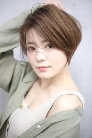 ショート カラー 【似合わせ美容師 ✂️】吉澤和幸のヘアスタイル