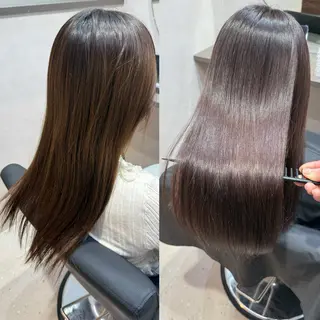 ロング ✨シルクストレート✨ 美髪髪質改善Yukiのヘアスタイル