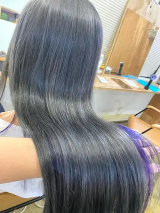 ロング カラー 和歌山髪質改善 那須優太のヘアスタイル