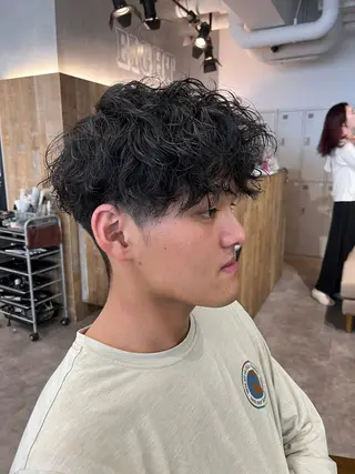 パーマ メンズ 💜垢抜けメンズパー マ💜Sakuraのヘアスタイル