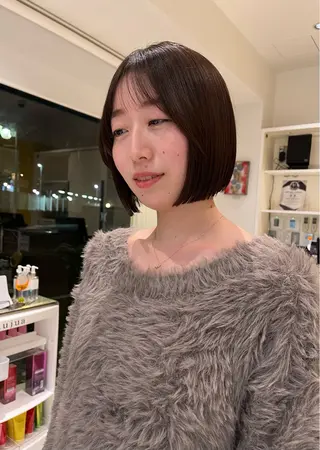 ショート 神作 汐里　江古田 /透明感カラー🌿のヘアスタイル