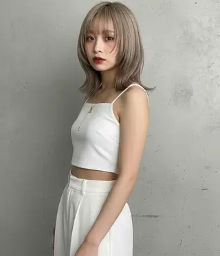 セミロング 🌼U24 ヘアデザインラボのヘアスタイル