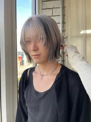 ミディアム カラー メンズ 大阪韓国ヘア 🦋RINKAのヘアスタイル