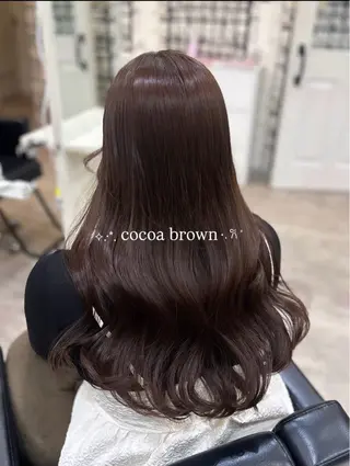ロング カラー ミルキーな暖色 🩰 girly ♡ ノアのヘアスタイル
