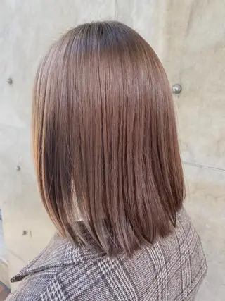 ミディアム カラー 【safric】 NAOのヘアスタイル