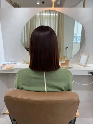 ショート SLASHスラッシュ 小西結奈のヘアスタイル