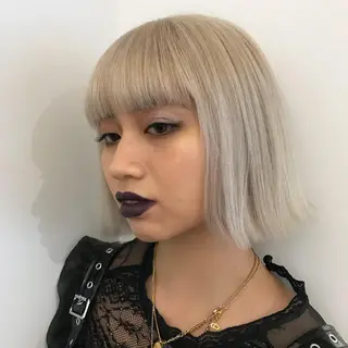ショート サイレント美容師 アイリィのヘアスタイル