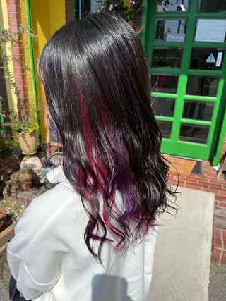 セミロング 大坪 拓斗のヘアスタイル