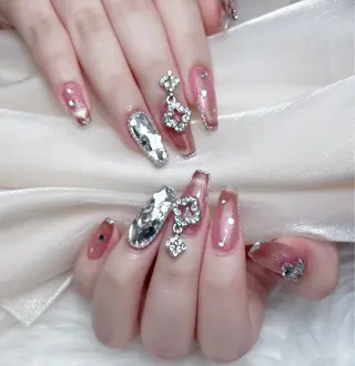 ネイル M🌷nail 長さだし専門店のネイルデザイン