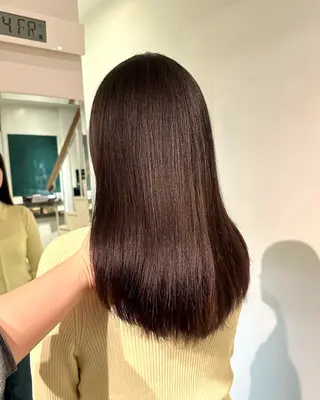 ロング パーマ 向坂 亜美のヘアスタイル