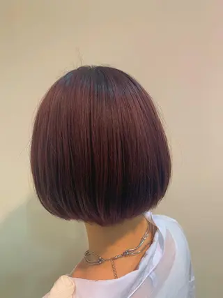 ショート カラー ヘアアレンジ 店長/骨格診断/美髪 髪質改善/松若　優のヘアスタイル