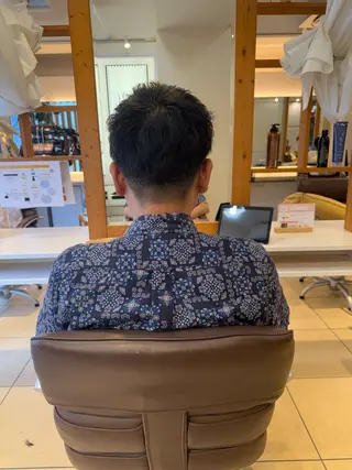 メンズ 青山 光のヘアスタイル