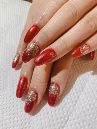 ロング shandy nailのネイルデザイン
