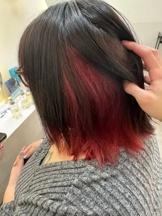 ショート カラー 🍏りんと /ブリーチカラーのヘアスタイル