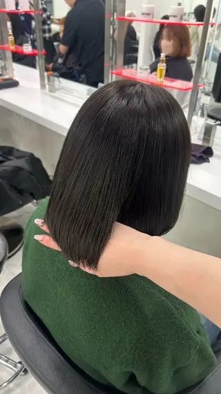 ロング カラー パーマ ヘアアレンジ メンズ キッズ 盛れ韓国ハイトーン 🎀Himari🎀のヘアスタイル