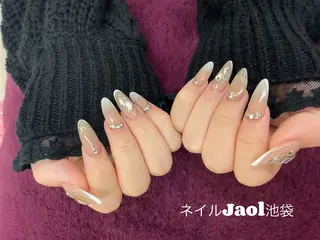 セミロング ネイルJaol 池袋のネイルデザイン