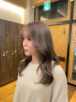 セミロング 似合わせカラー/ 堀江美容室/レミ🎀のヘアスタイル