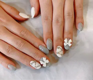 ネイル BURGUNDY keikoのネイルデザイン