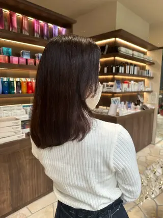 ミディアム 中尾 碧斗のヘアスタイル