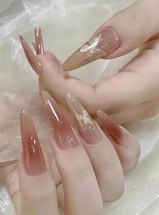 ネイル AND Nail 長さだし専門店のネイルデザイン