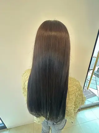 ロング 川島 捺のヘアスタイル