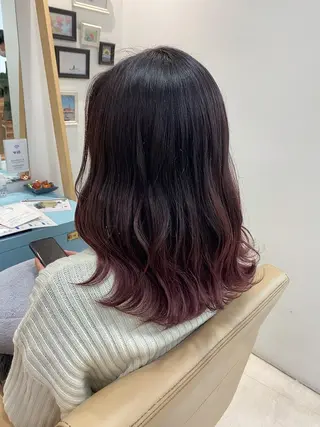 ミディアム 荒木 たけるのヘアスタイル
