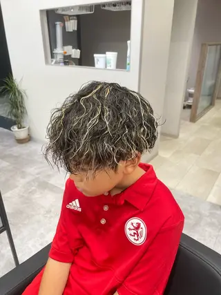 メンズ キッズ COCO .のヘアスタイル