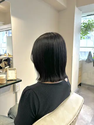 ミディアム 🎀クロスパーマ/ ボブ🎀MOMONAのヘアスタイル