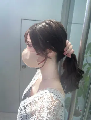 セミロング 🌫️大人韓国ヘア 🌫️naoyaのヘアスタイル