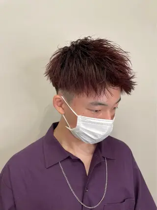 カラー 西村 杏のヘアスタイル