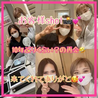 ショート カラー パーマ ヘアアレンジ メンズ キッズ ネイル マツエク・マツパ ✂︎ショート、ボブ、 レイヤー🩵YUMIのヘアスタイル