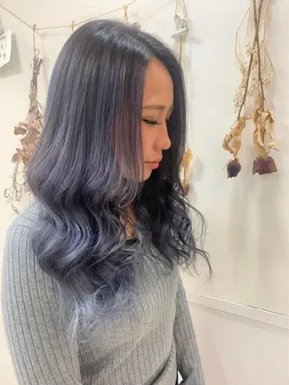 ロング カラー 羽エクステ🩷 🤍まき🤍のマツエク・マツパデザイン