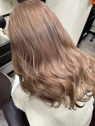 セミロング RIO大阪心斎橋店所属・酒徳 ヒロヤのヘアスタイル