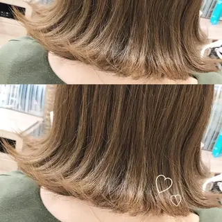 ショート カラー 💎 透明感カラー ✨Erina 💎のヘアスタイル