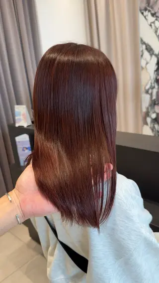 カラー いしはら みおのヘアスタイル